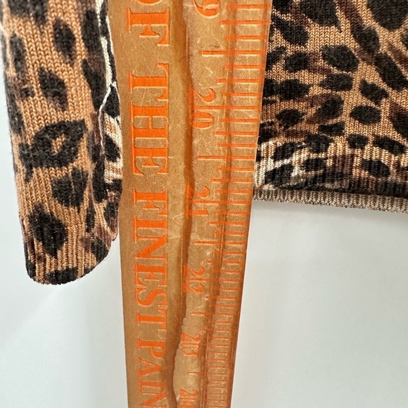 Y2K VTG CACHE SILK CHEETAH stretch sophisticated classic coastal grandma tank M - Picture 9 of 10